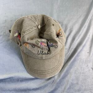 Head Shots Utah Fly Fishing Baseball Cap hat